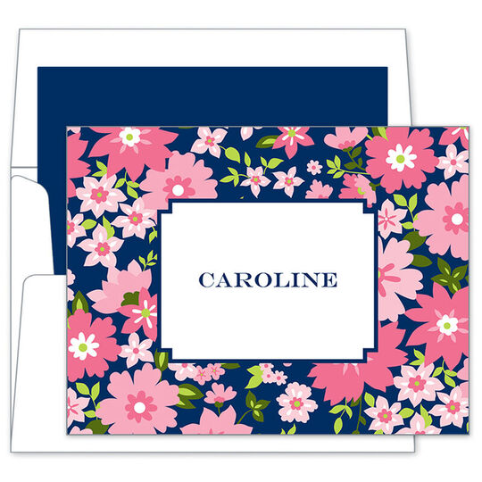 Caroline Floral Folded Note Cards